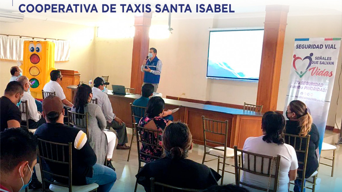 Capacitación a conductores de Cooperativas de Taxis