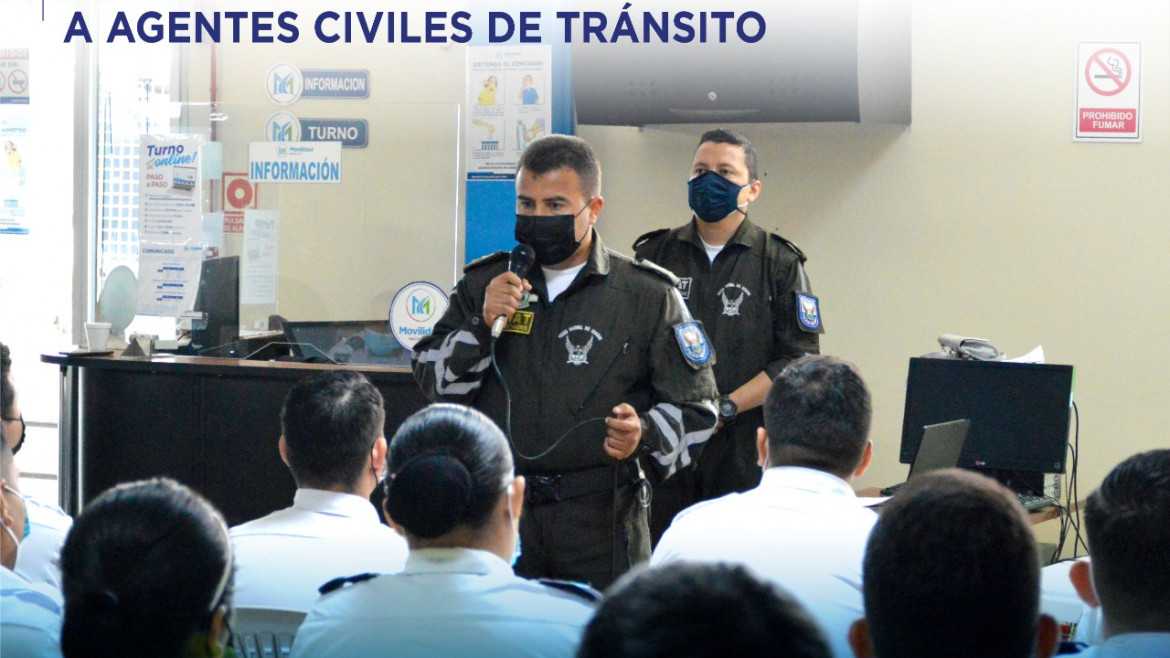 Capacitación a Agentes Civiles de Tránsito