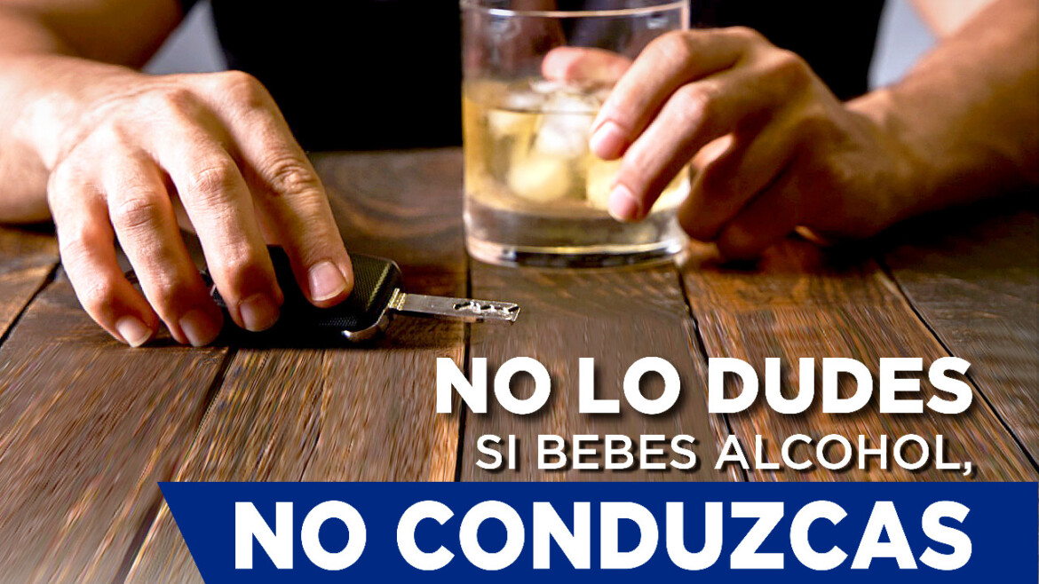 Si bebes, no conduzcas.